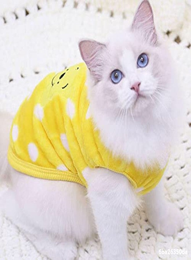 PETANGEL Winter Clothes for Small Dog & Cat Boy Girl | Warm Cute Smily Bear Pattern Sweaters for Shihtzu, Papillon, Pekingese, Cats Male Female (Size: XXL, Chest: 55cm, Back Length: 45cm) - Image 5